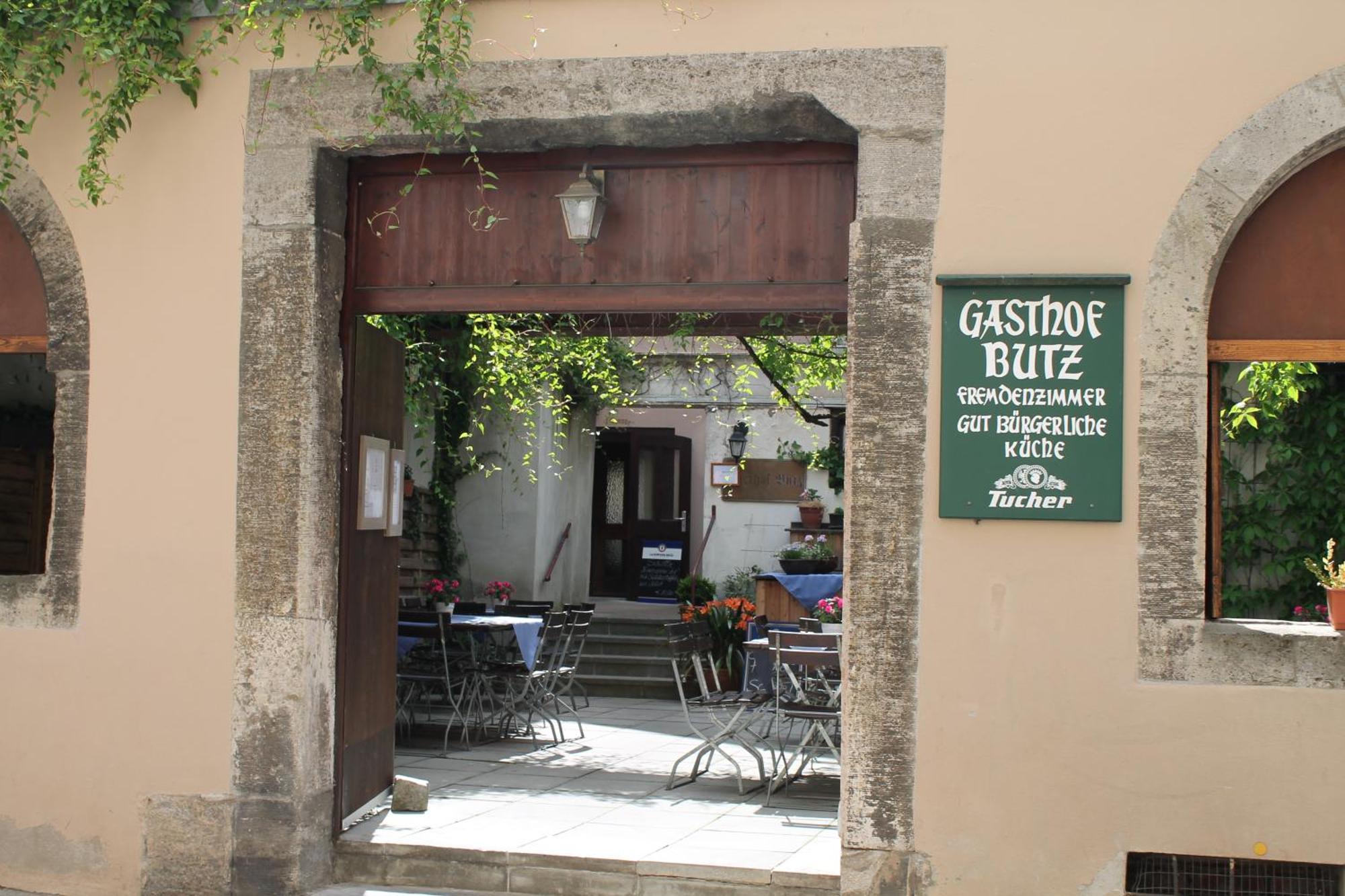Gasthof Butz Ротенбург-на-Таубере Экстерьер фото