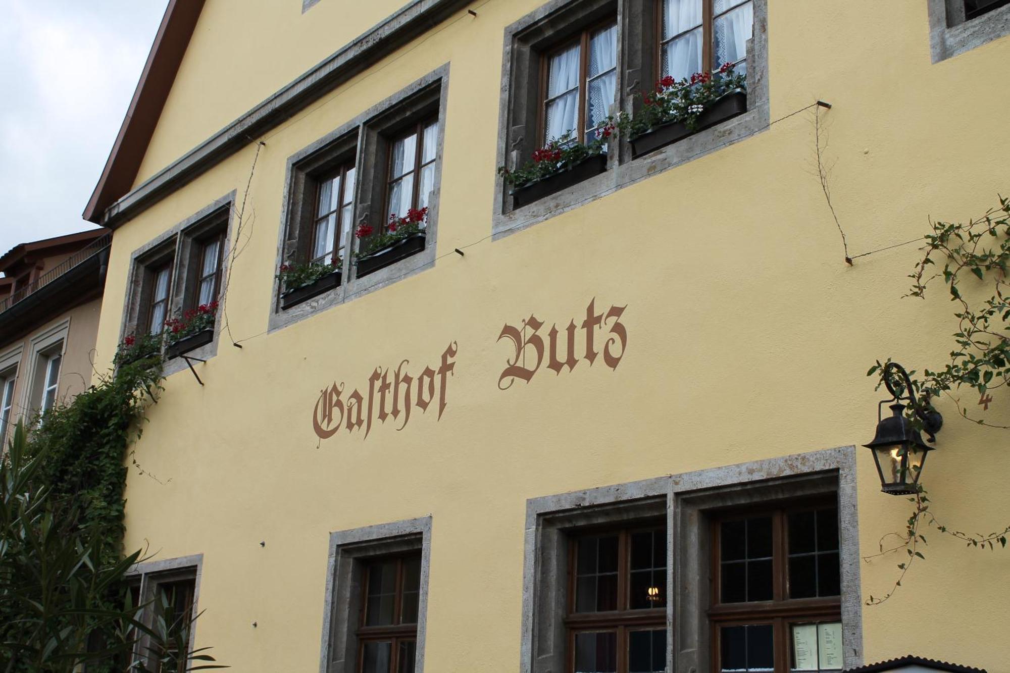 Gasthof Butz Ротенбург-на-Таубере Экстерьер фото