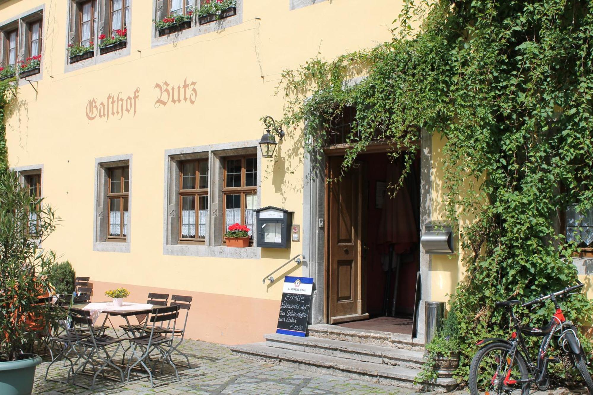 Gasthof Butz Ротенбург-на-Таубере Экстерьер фото